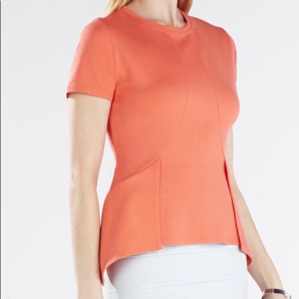 BCBG Stylish Peplum Top